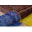 Tapis jaune brun moderne Modern