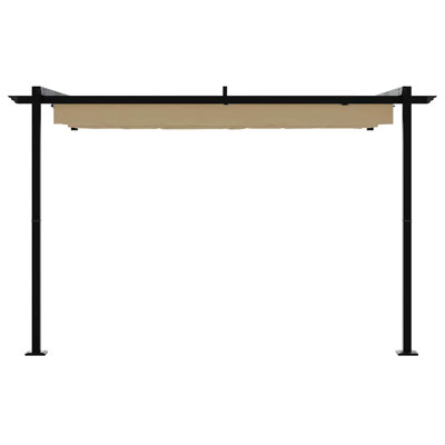  Wall Mounted Gazebo Anthracite Steel