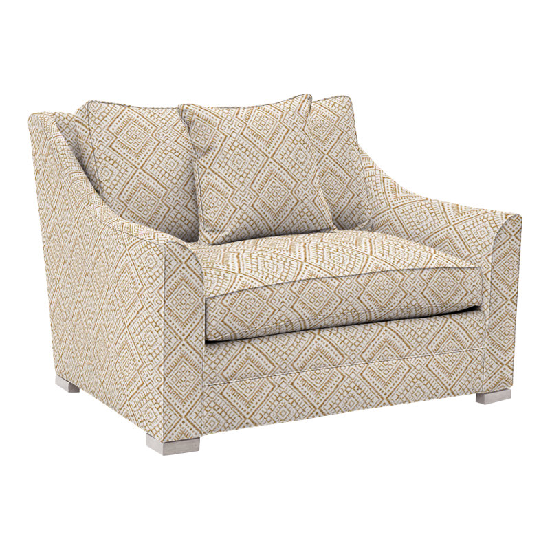 Chaise Nicholas, Gris colombe, Perigold ‑ chameau