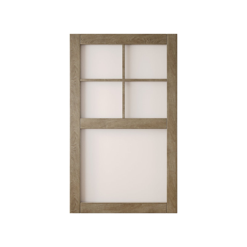 Porte de grange coulissante en bois massif non assemblé 50 po x 50 x 80 po, 50 po x 80 po