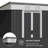 Five by Three Metal Tool Shed