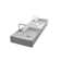 Scarabeo By Nameeks 18'' White Ceramic Rectangular Bathroom Sink with Overflow