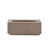 40" Outdoor 40,000 BTU Rectangular Mgo Concrete Propane Fire Pit, Dark Grey (Tank Cover Not Included)-195707031
