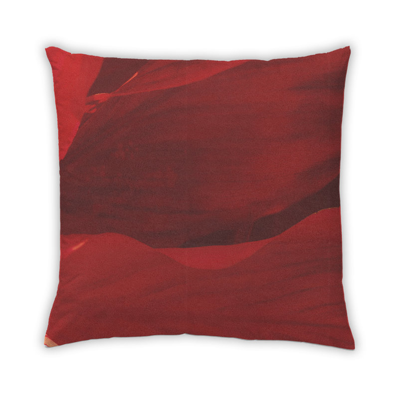 Abstract Throw Pillow, Microsuede