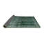 Tapis traditionnel vert / gris Ikeya-987826926