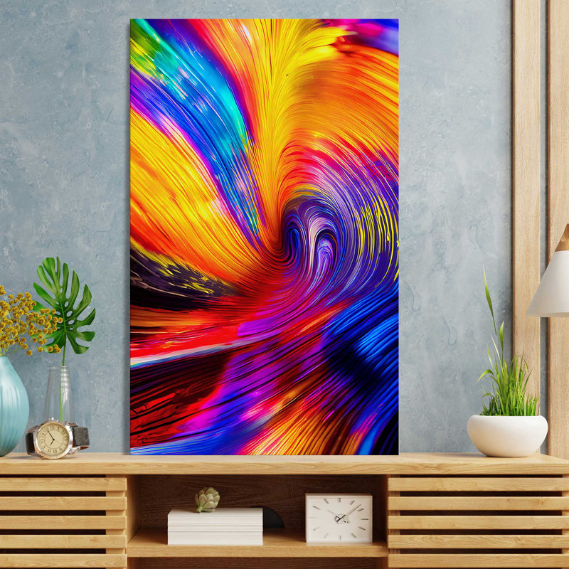 "Construit Dreams - Composition VI (Vertical)" par Nikita Mann, reproduction sur toile, L 18 po x H 30 po