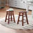 Element 2-pc Dining Stool Set, Walnut-48019265