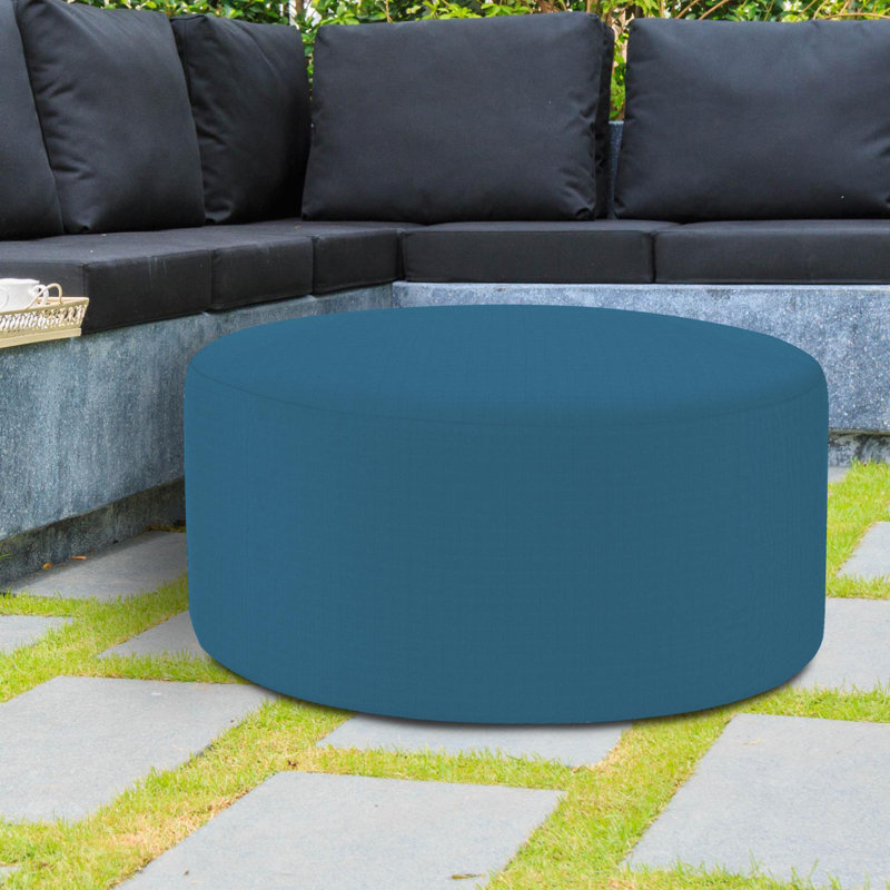 Averey Outdoor Patio Chair Cover, Seascape Turquoise, Sunbrella Acrylic