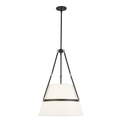 Luminaire suspendu géométrique à 1 lumière Oliver
