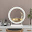 Bollen Metal Round Floor Mirror