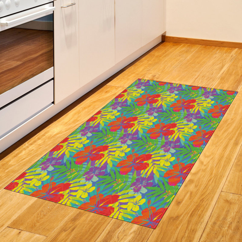 Tapis décoratif Luau, Rectangle 2 pi 7 po x 5 pi