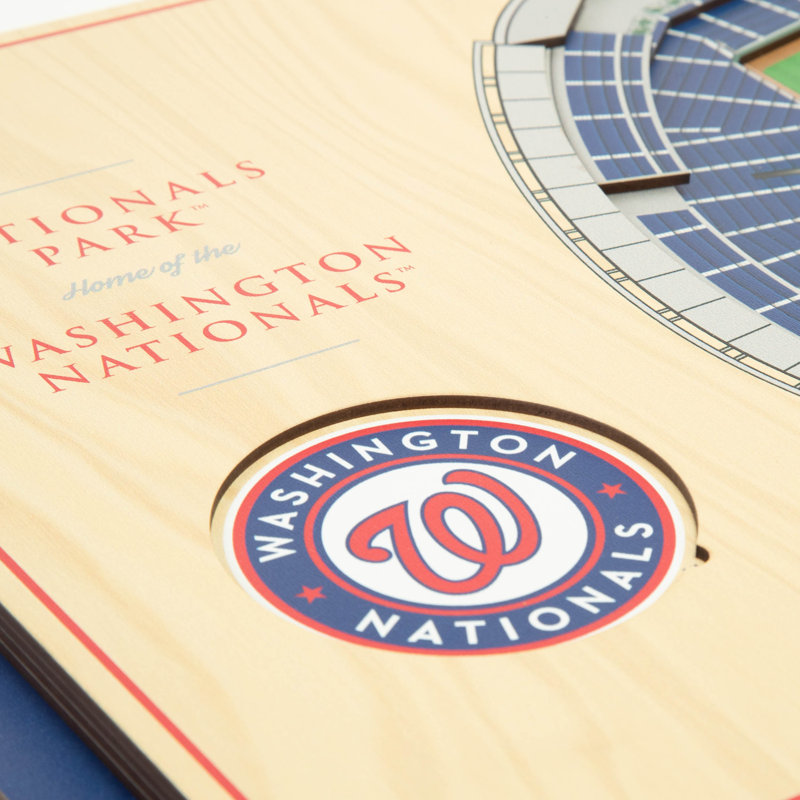 MLB 5-Layer StadiumViews 3D Wall Art, Washington Nationals