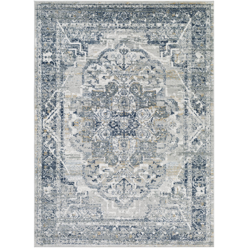 Gisbelle Oriental Indoor Rug, Rectangle 5'3" x 7'3"