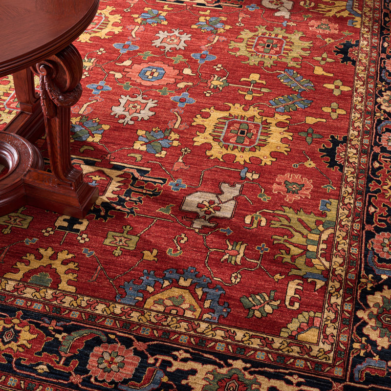 Ralph Lauren Barouche Wool Oriental Rug, Rectangle 10' x 14'