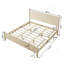 Structure de lit moderne en bois-719797163-719797141