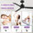 Bubacarr  48'' Matte Black Ceiling Fan with LED Light and Remote Control