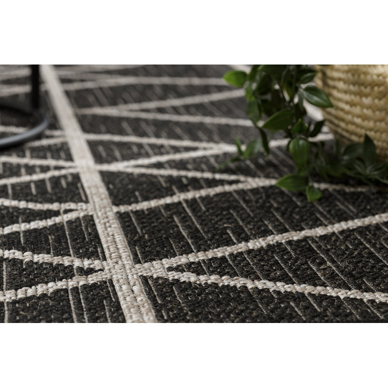 Townsey Geometric Indoor / Outdoor Area Rug, Rectangle 240 x 330cm