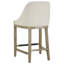 Tabouret de comptoir rembourré Shiner Daigle-110870328