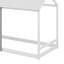 Lit plateforme simple de style maison avec toit et fenêtre-2033491024
