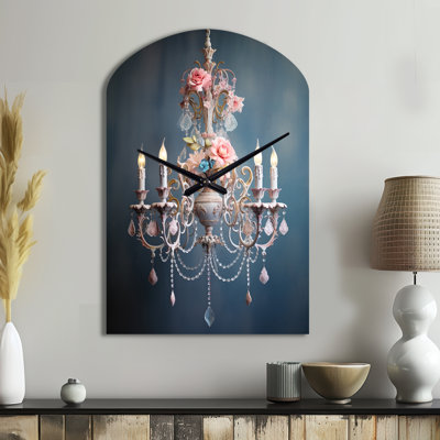 Horloge murale Chandelier Whispered Whimsy - Chandelier