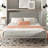Station Upholstered Metal Platform Bed-32966203-27114080