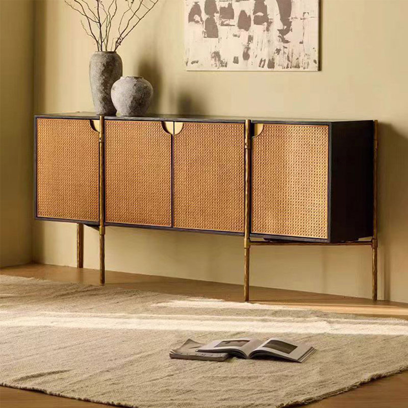 Buffet en fonte de rotin moderne moderne