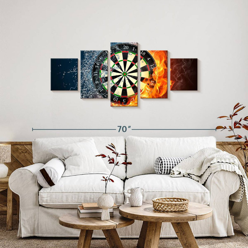 Tableau pour fléchettes