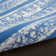 Pleasanton Abstract Blue/Ivory Area Rug