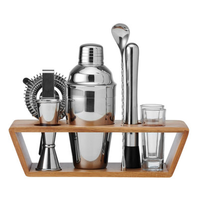 Mikasa Glenwood Mixology Set, 8 Piece