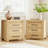 24''H Nightstand With 3 Drawer Storage-1411600646