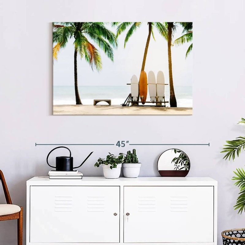 Senne Surfing Haven, 24" H x 36" W