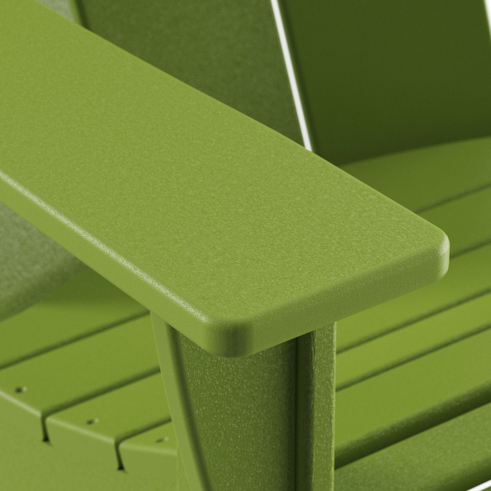 POLYWOOD® Modern Adirondack Chair, Lime
