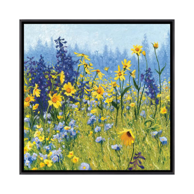 «Joyful In juillet III» par Shirley Novak - peinture sur toile