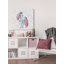 Croteau Croteau Feminine Unicorn - No Frame Print on Canvas-37528356