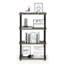 Bibliothèque en plastique Johnston H 43,7 "x l 23,6"-915051636