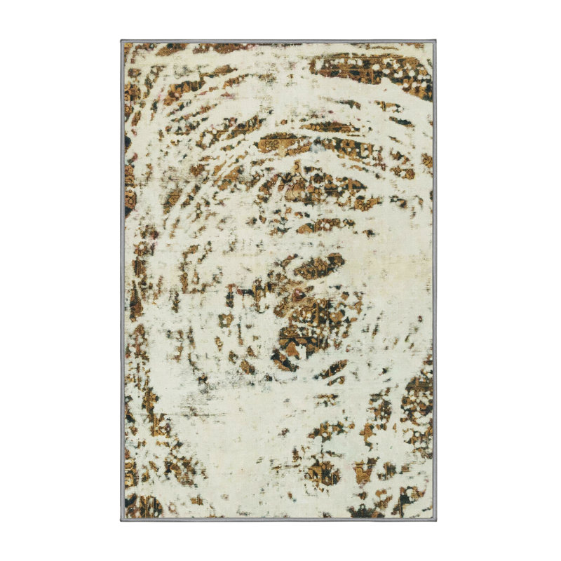 Tapis abstrait moderne 2330, Rectangle de 5 pi x 8 pi