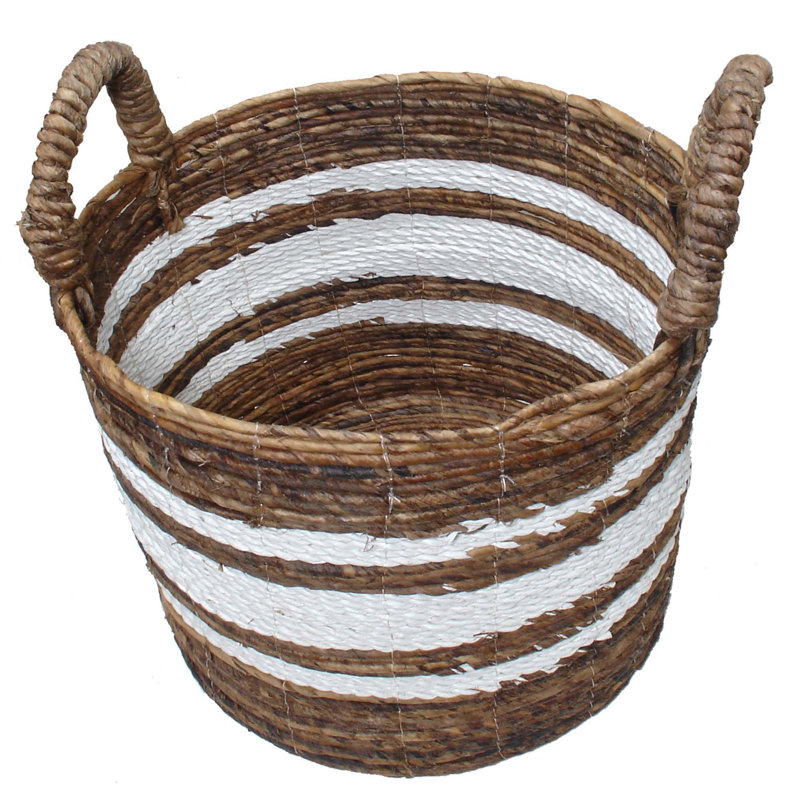 Bay Isle Home™ Wicker Decorative Basket, 13 x 13 x 13