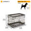 Pet Crate with 3 Doors-88709301