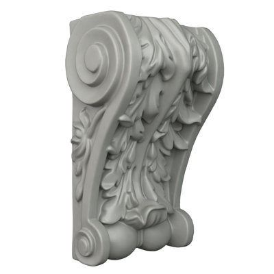 Endurathane Beth Corbel, 6 1/8"W x 8"D x 3 3/8"H, Factory Primed