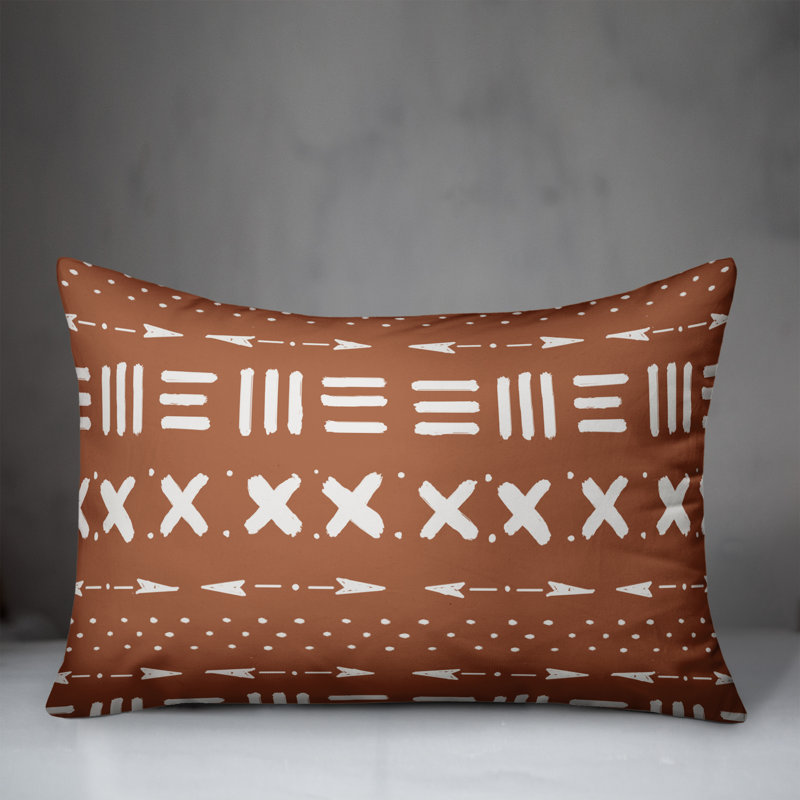  Housse de coussin rectangulaire en cuivre