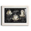 Coffee Trio - Reproduction d'art graphique sur papier encadré-912059929-912059931