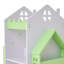 106cm H X 1cm W PVC Wood Plastic Board + Co-extruded Board + ABS No Subject Kids Bookcase