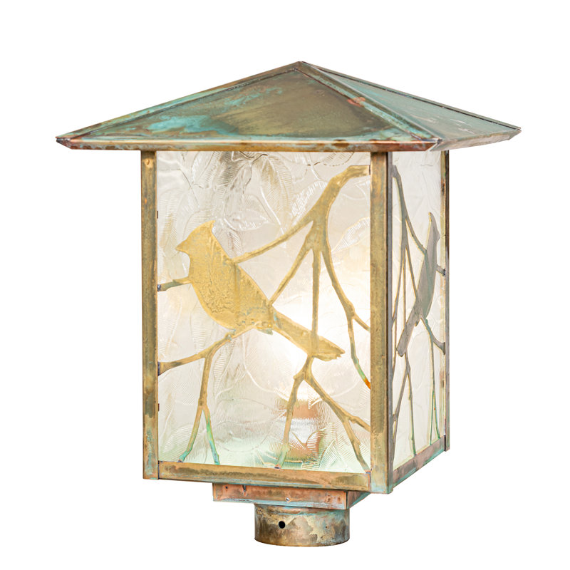 12" Square Seneca Song Bird Post Mount