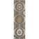 Premium Machine Washable Prisco Brown Rug