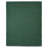 Hand Woven Solid Dark Green Cotton & Polyester Rectangle Indoor Area Rug-1753093106