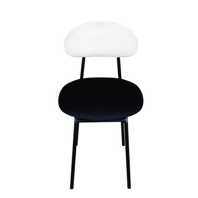 Plum Upholstered Slipper Chair
