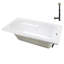 Baignoire de trempage en acrylique 60 po x 32 po, drain inclus-97545182