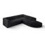Tissu de performance en velours Rummi 5 pièces Canapé modulaire modulaire-1051578084