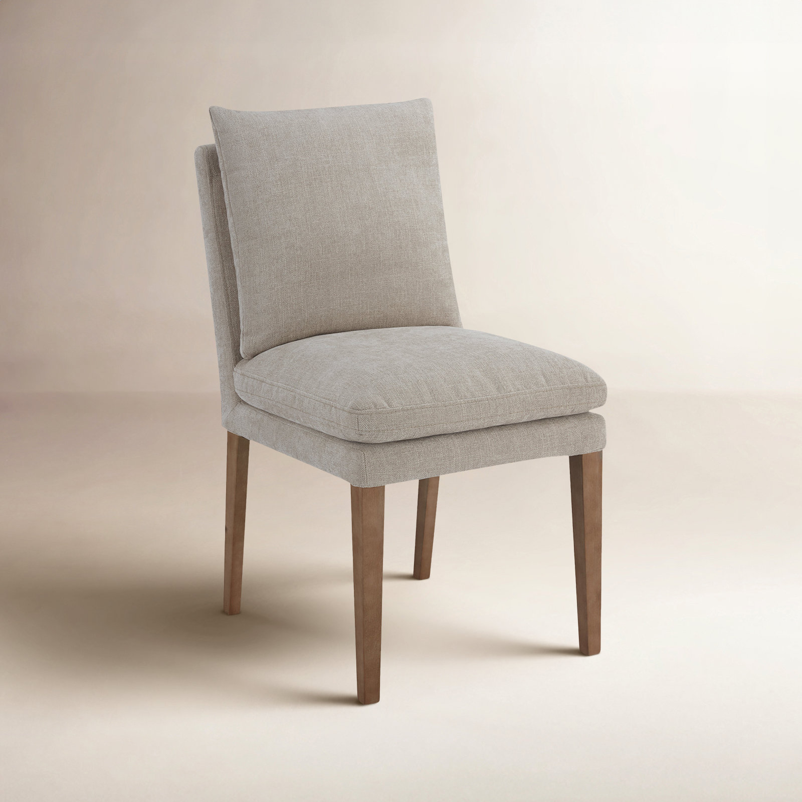 Brinley Side Chair, Milo Mink Chenille