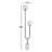 Clancy 68'' Black/White Novelty Floor Lamp